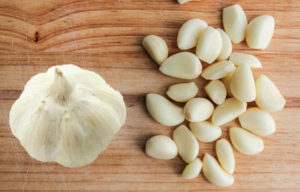 raw garlic
