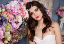 girl with day makeup